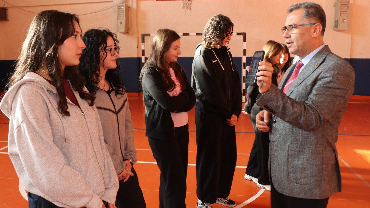 İl Milli Eğitim Müdürü Altınkaynak’tan Osmangazi Anadolu Lisesi’ne Ziyaret