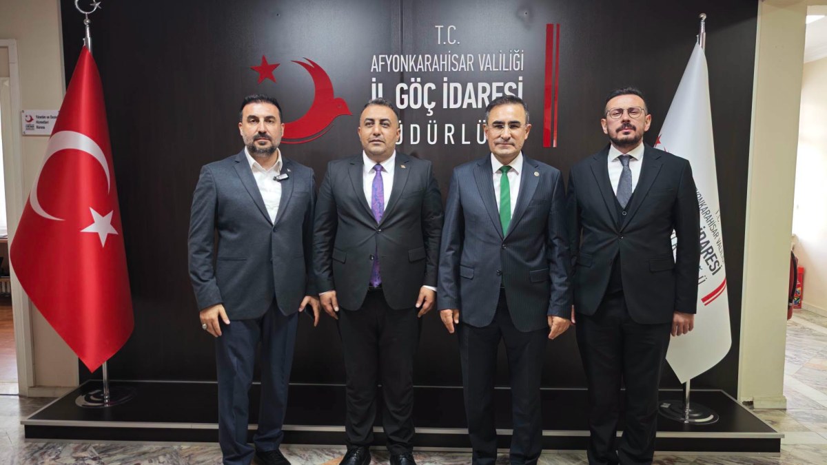 AK Parti’den İl Göç İdaresi Müdürü Abdullah Yılmaz’a Hayırlı Olsun Ziyareti