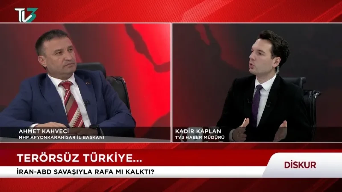 MHP'li Ahmet Kahveci TV3'te knuştu; 'Büyük Liderler Sonunu Hesap Etmezler'