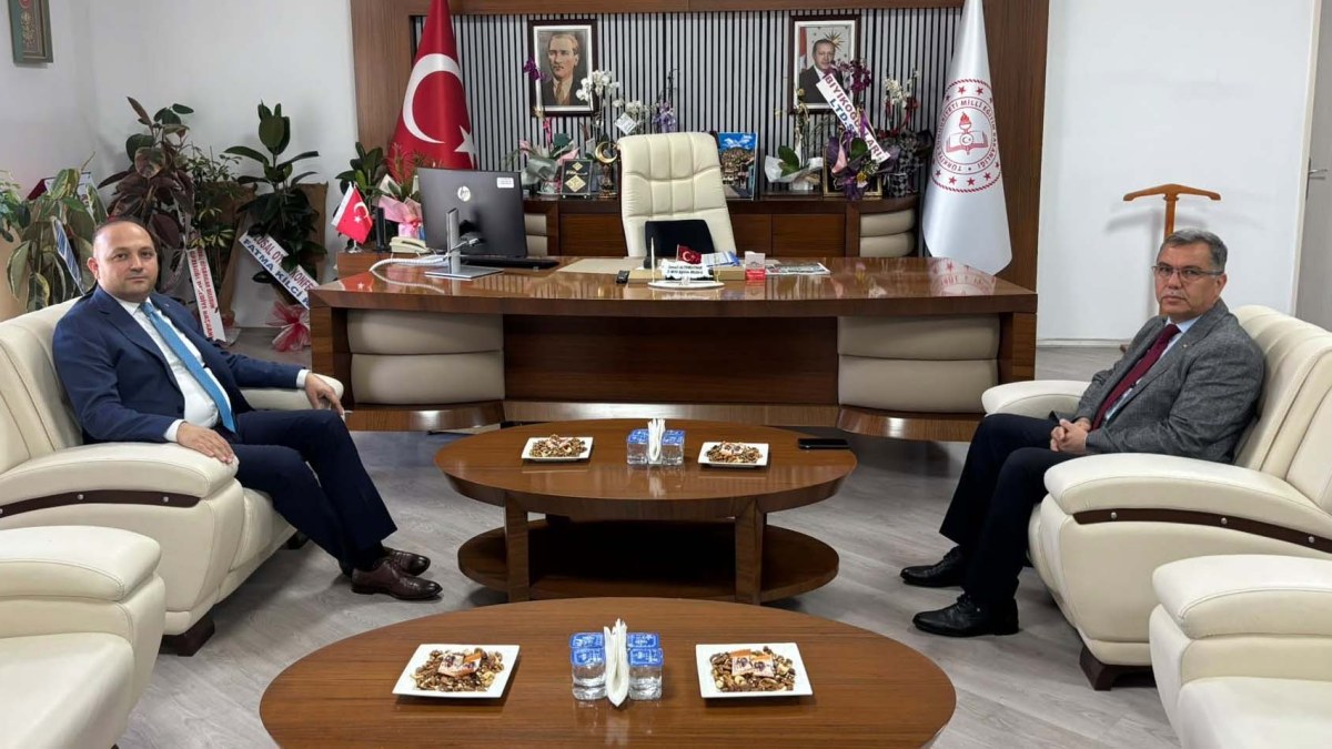 Vali Yardımcısı Göktaş’tan İl Milli Eğitim Müdürü Altınkaynak’a Hayırlı Olsun Ziyareti