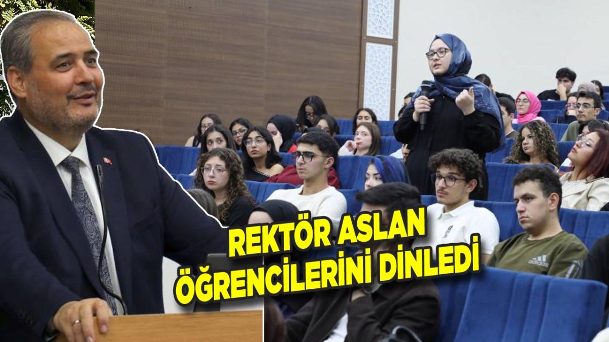 AFSÜ Öğrencileri Taleplerini Rektör Adem Aslan’a İletti