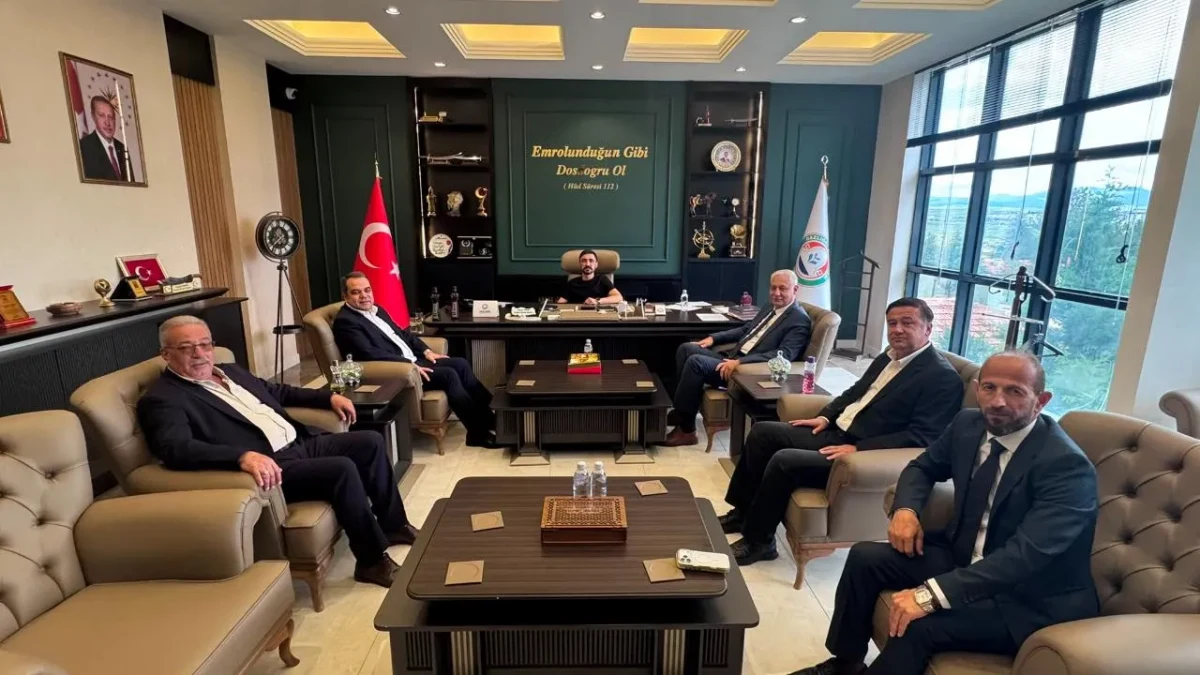 İş Dünyasından Başkan Mustafa Güngör’e Stratejik Ziyaret
