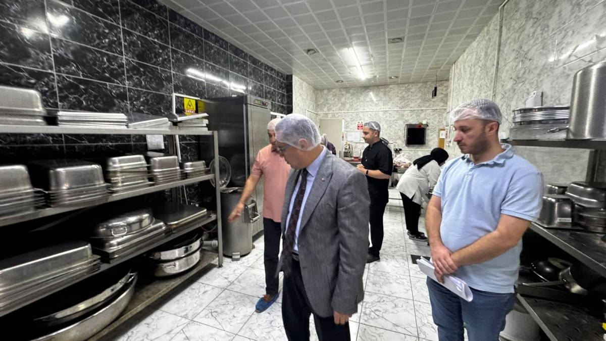 İl Milli Eğitim Müdürü Altınkaynak, Kurum Yemekhanesini İnceledi