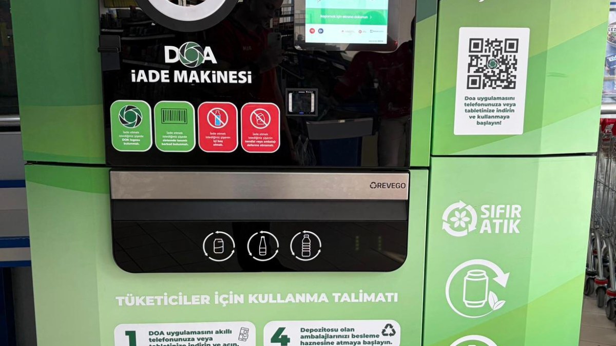 Dörtyol Mahallesi’nde Geri Dönüşüm Cihazı Hizmete Açıldı
