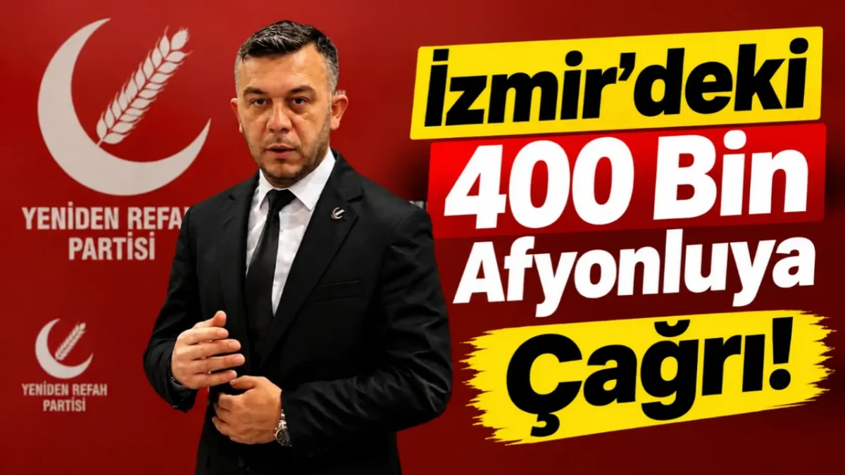 İzmir’deki 400 Bin Afyonluya Çağrı!