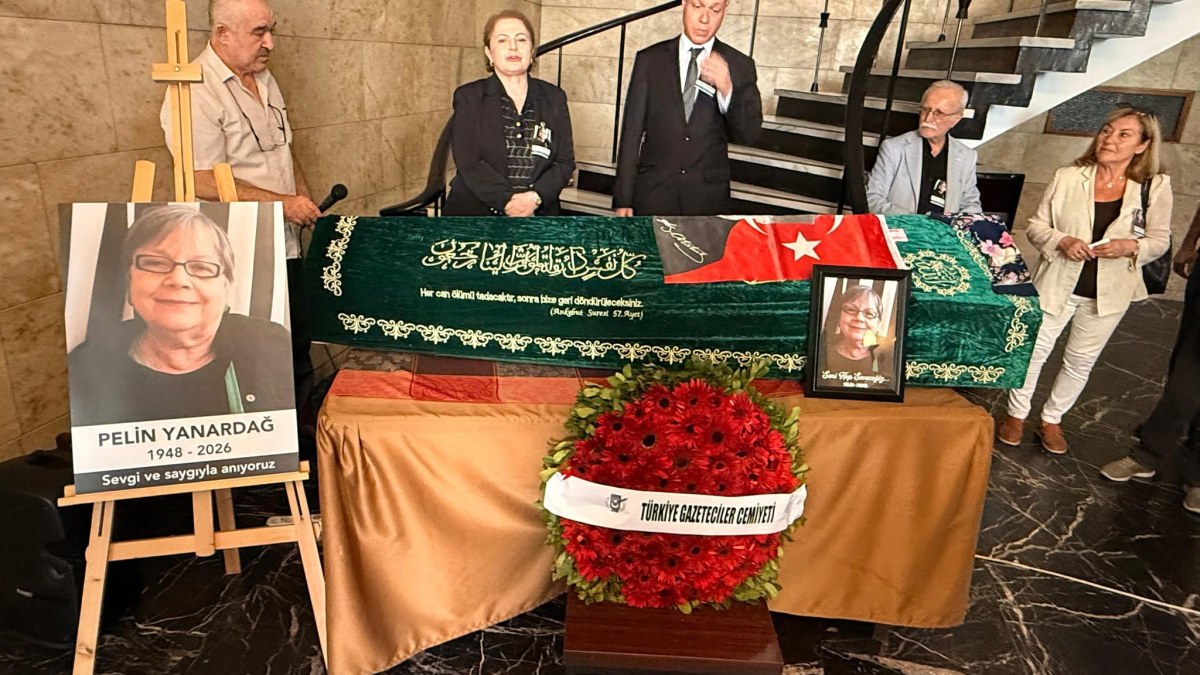 Gazeteci Pelin Yanardağ son yolculuğuna uğurlandı