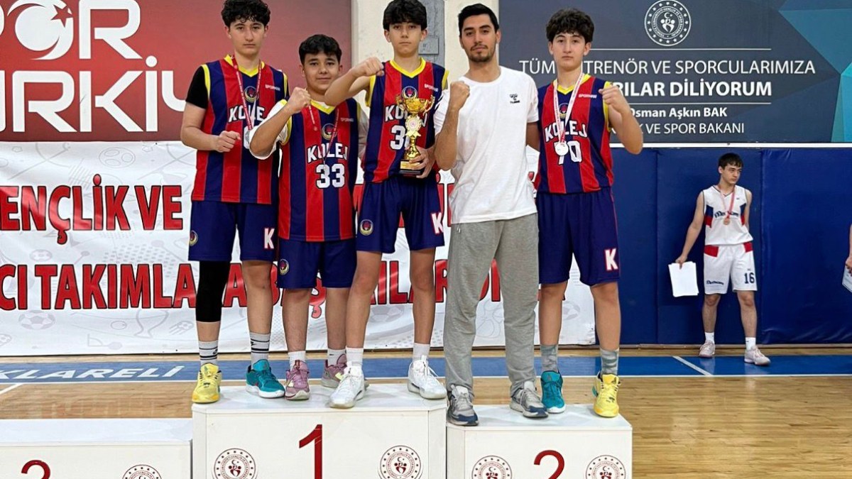 TED Afyon Koleji Okul Sporları 3x3 Basketbol Müsabakalarında Türkiye İkincisi Oldu
