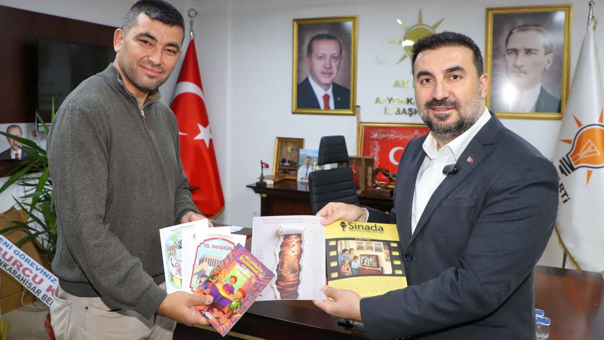 Yazar Hasan Başdemir’den Dr. Özgür Kavak’a Hayırlı Olsun Ziyareti