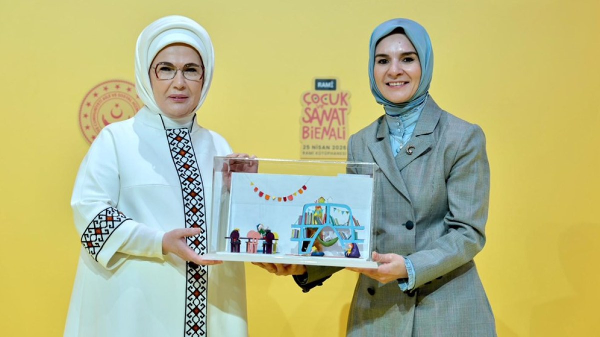 Rami Çocuk ve Sanat Bienali'nin açılışı yapıldı