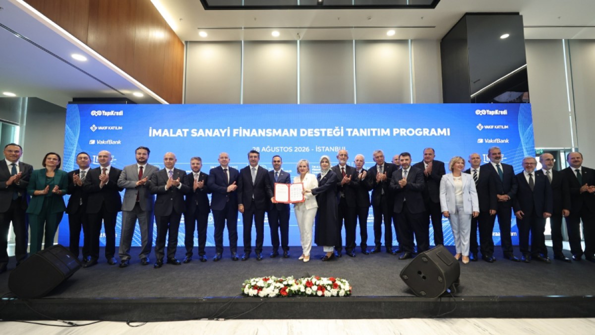 İmalat Sanayisine Dev Finansman Desteği