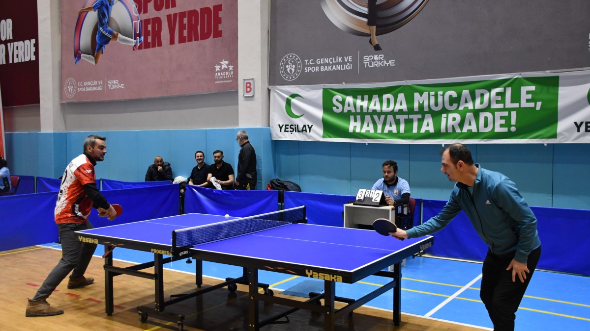 Dünya Masa Tenisi Haftası’nda Afyonkarahisar’da Şampiyonlar Belli Oldu