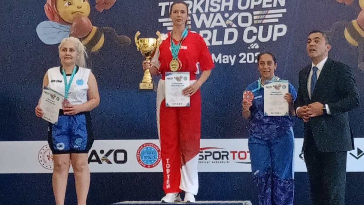 Afyonkarahisarlı Sporcu Fatma Kaya Dünya Üçüncüsü Oldu