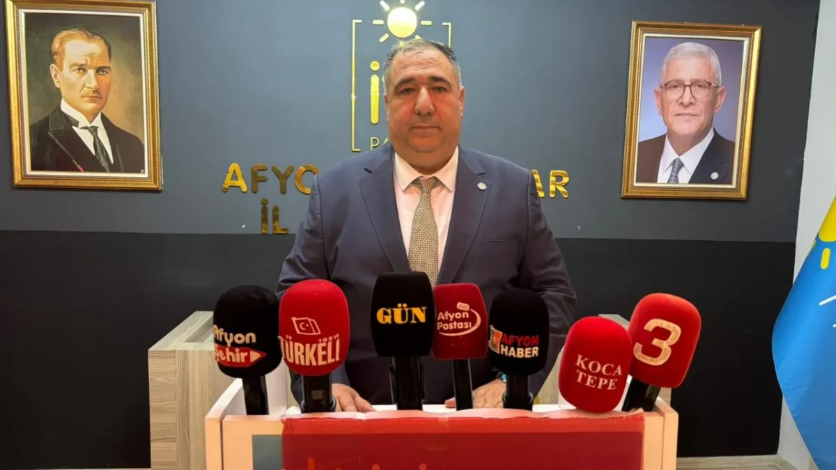 İYİ Parti Afyonkarahisar İl Başkanı Mısırlıoğlu’ndan, Hodri Meydan