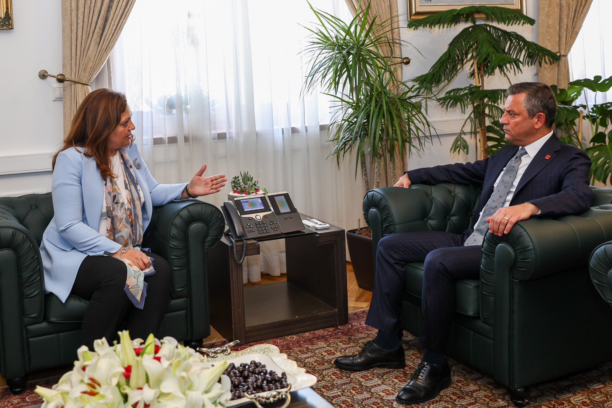 Köksal, CHP lideri Özgür Özel’i ziyaret etti!