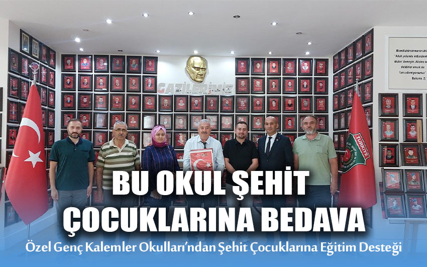 Bu Okul Şehit Çocuklarına Bedava