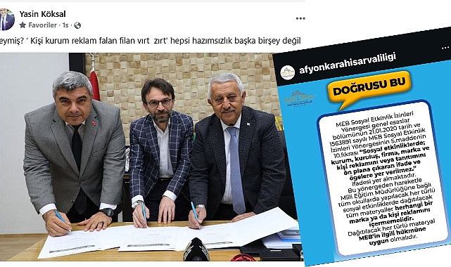 BAŞKANIN EŞİNDEN 'HAZIMSIZLIK' PAYLAŞIMI