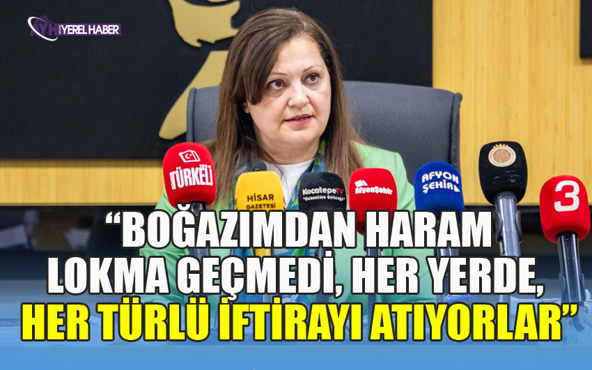 Köksal; “Boğazımdan Haram Lokma Geçmedi. Her yerde, her türlü iftirayı atıyorlar”