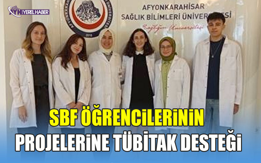 Sağlık Bilimleri Fakültesi Öğrencilerimizin Projelerine TÜBİTAK Desteği