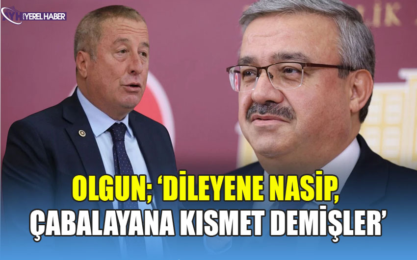 Milletvekili Olgun’dan Yurdunuseven’e Tebrik