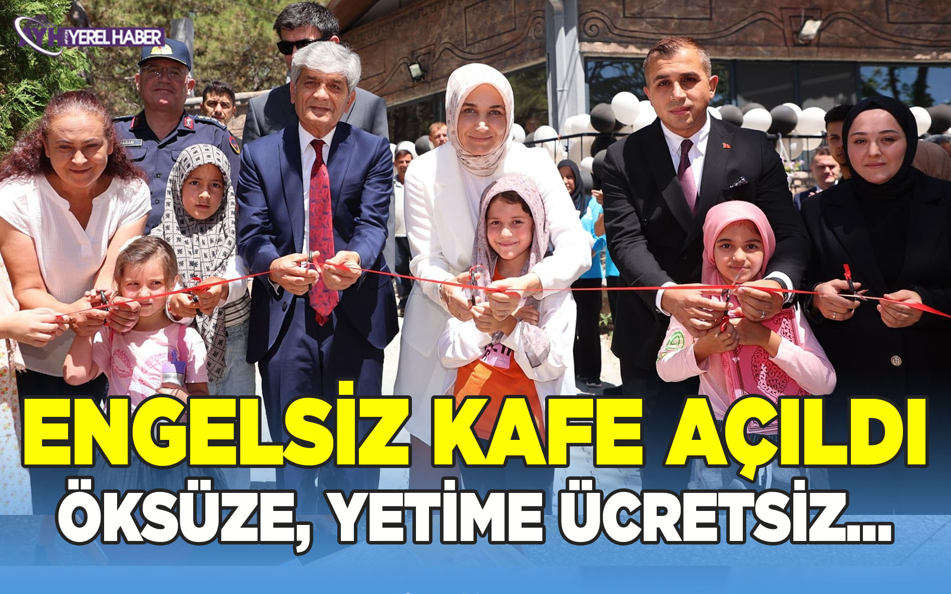 Afyon'da Engelsiz Kafe Açıldı