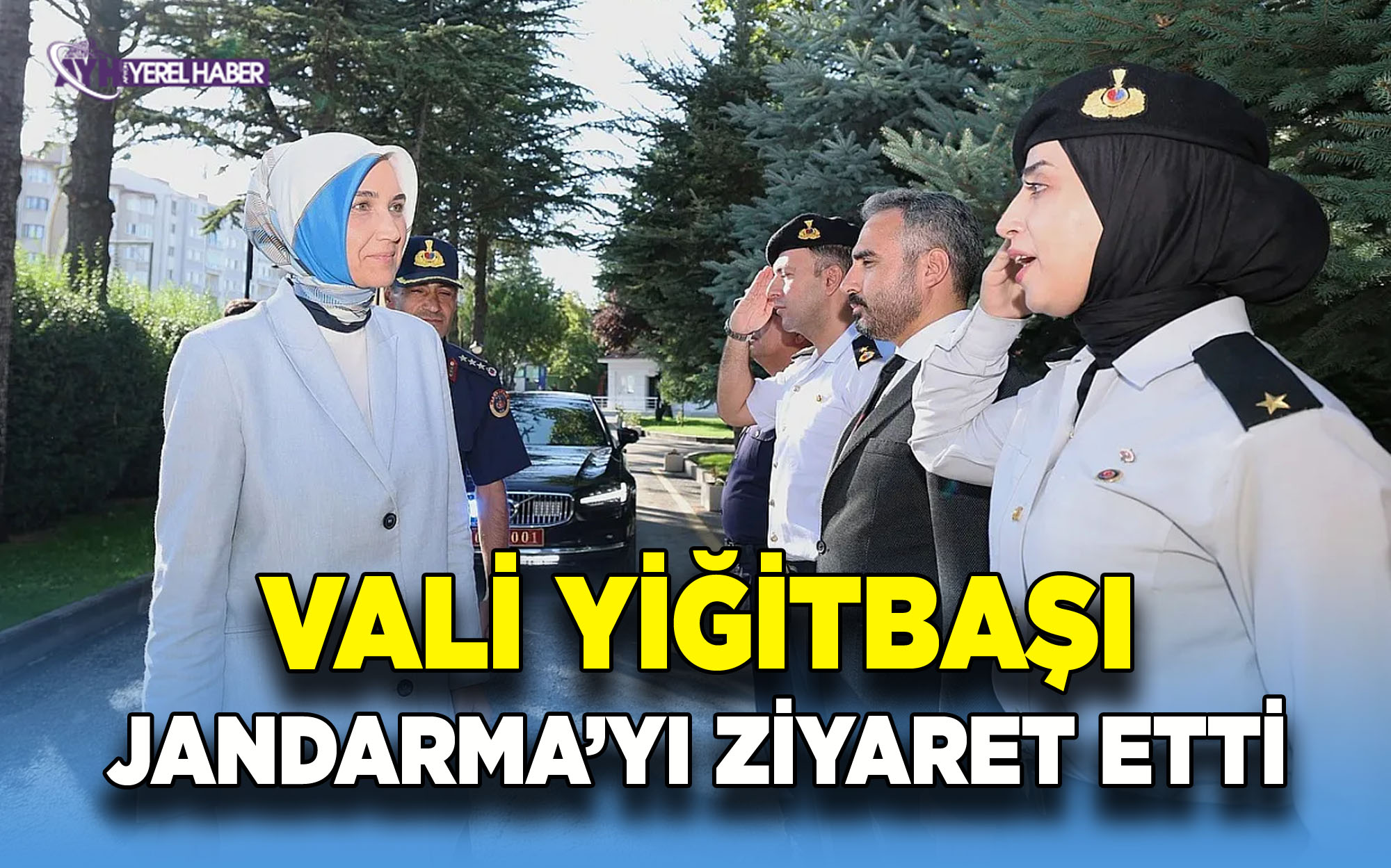 Vali Yiğitbaşı, İl Jandarma Komutanlığı'nı Ziyaret Etti