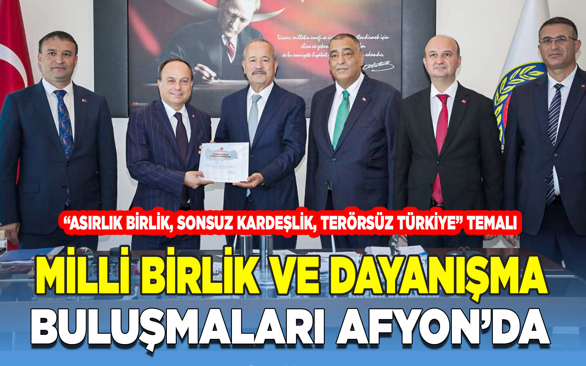 KARDEŞLİK HEYETİ AFYONKARAHİSAR’DA