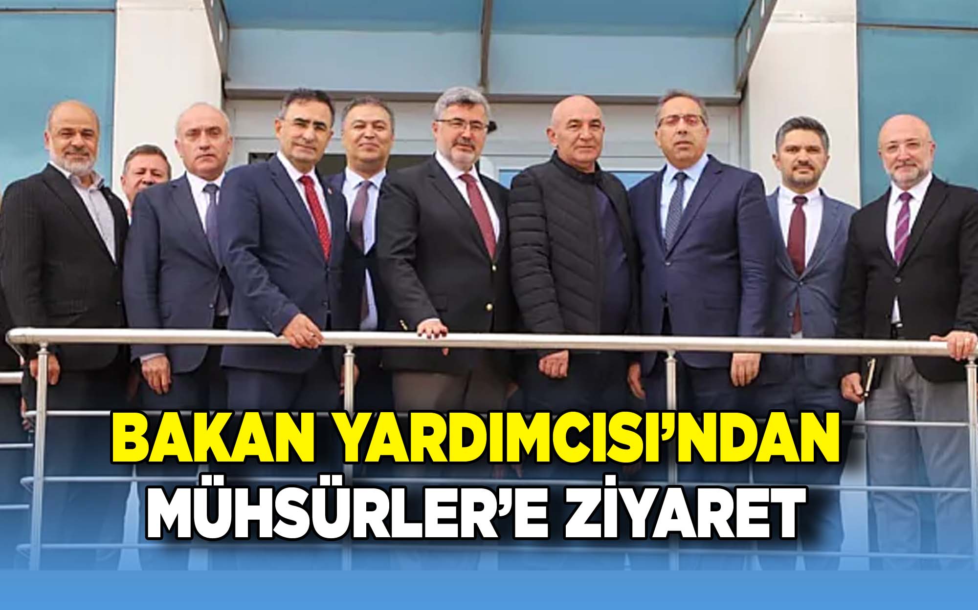 Bakan Yardımcısı'ndan Başkan Mühsürler'e ziyaret