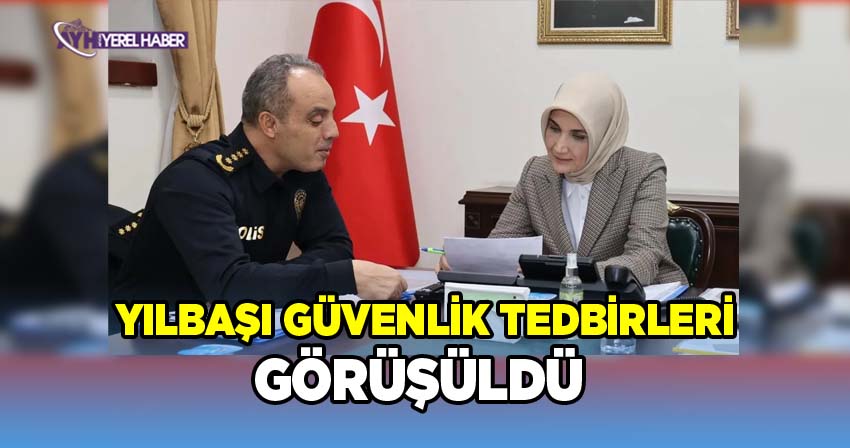 Vali Yiğitbaşı, Yılbaşı Güvenlik Tedbirleri Toplantısına Katıldı