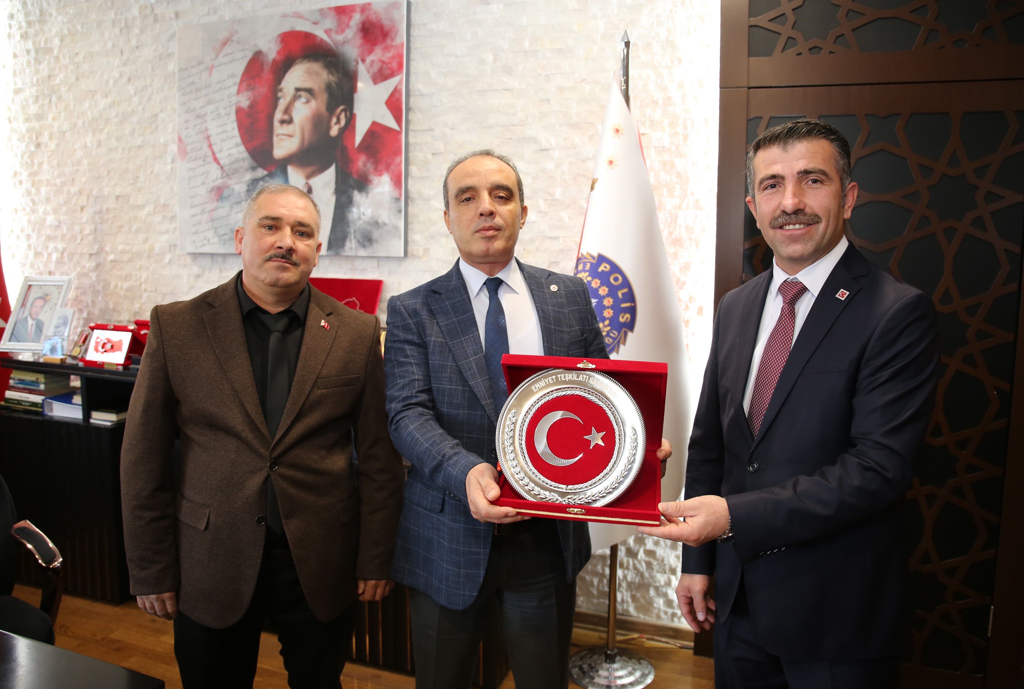 Emniyet Teşkilatı Sendikası Yöneticilerinden İl Emniyet Müdürü'ne Ziyaret