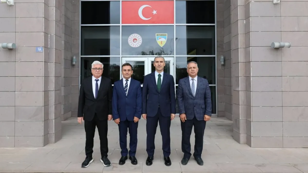 Vali Aktaş’tan Meteoroloji Ve Göç İdaresine Ziyaret