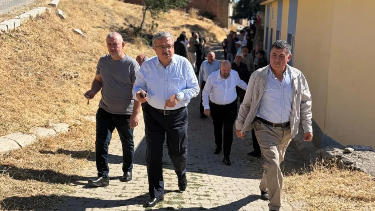 Milletvekili Yurdunuseven Bolvadin’de Yatırımları Tek Tek İnceledi