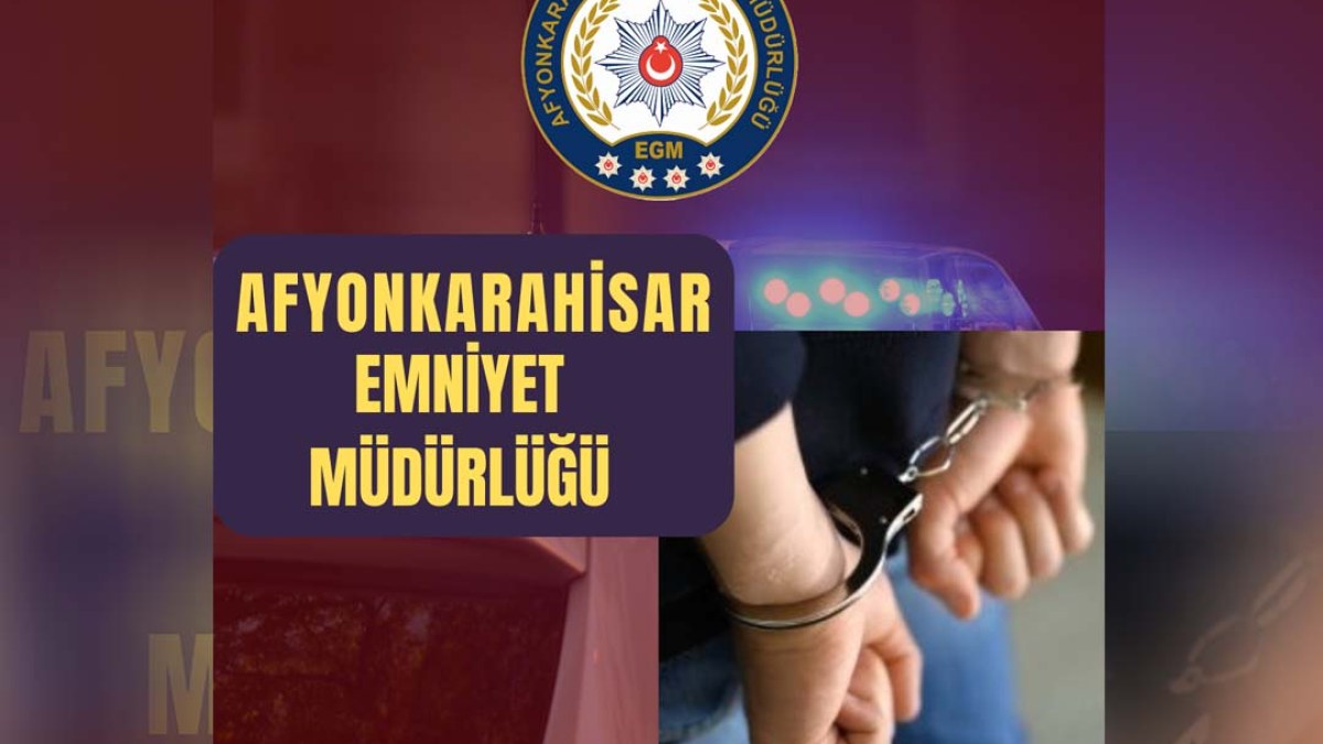 Afyon'da 1 Milyon 584 Bin TL’lik Dolandırıcılık Olayında Bir Kişi Tutuklandı