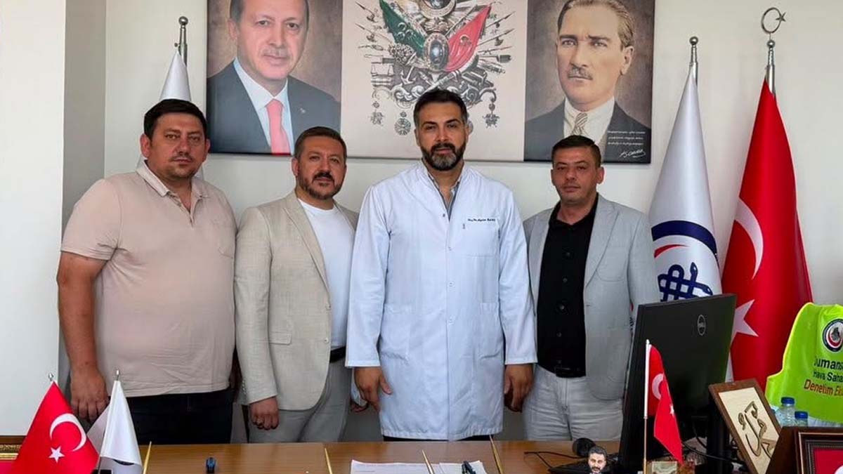 Anahtar Parti Heyetinden AFSÜ Başhekimi Balcı'ya Ziyaret