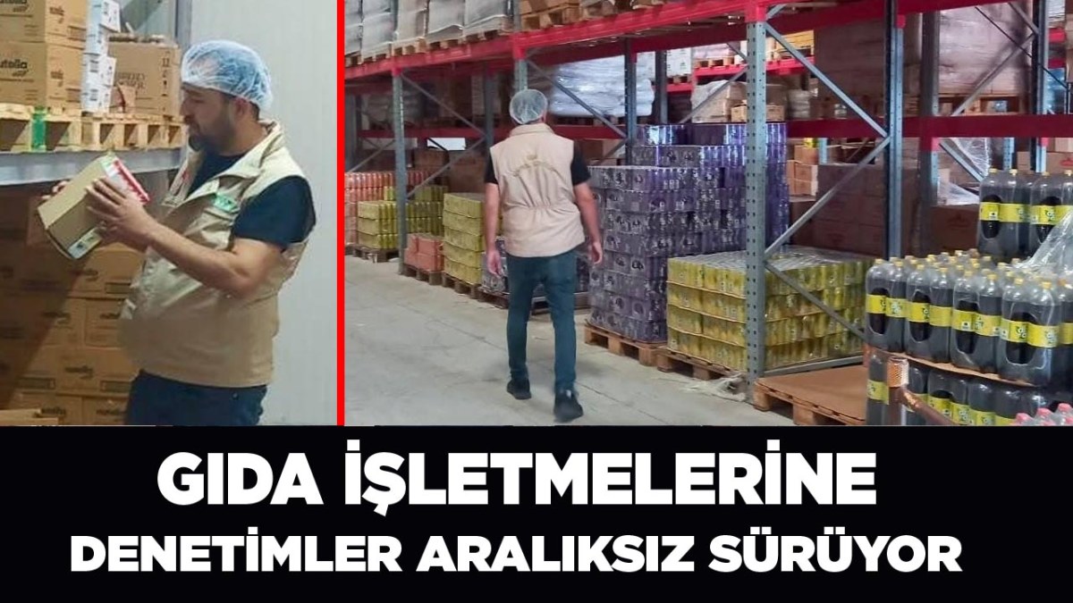 Gıda İşletmelerinde Denetimler Aralıksız Sürüyor