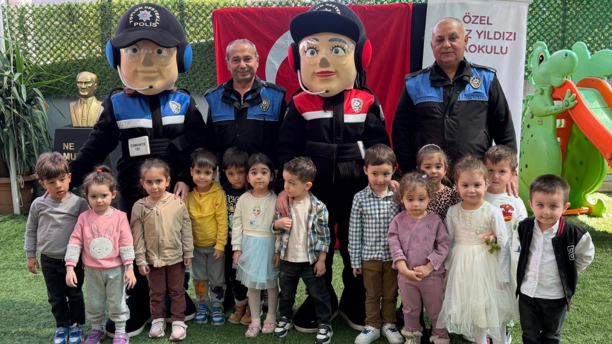 Polis Kostümlü “Poli” Robot İle Eğlenceli ve Öğretici Anlar Yaşanarak Farkındalık Oluşturuldu