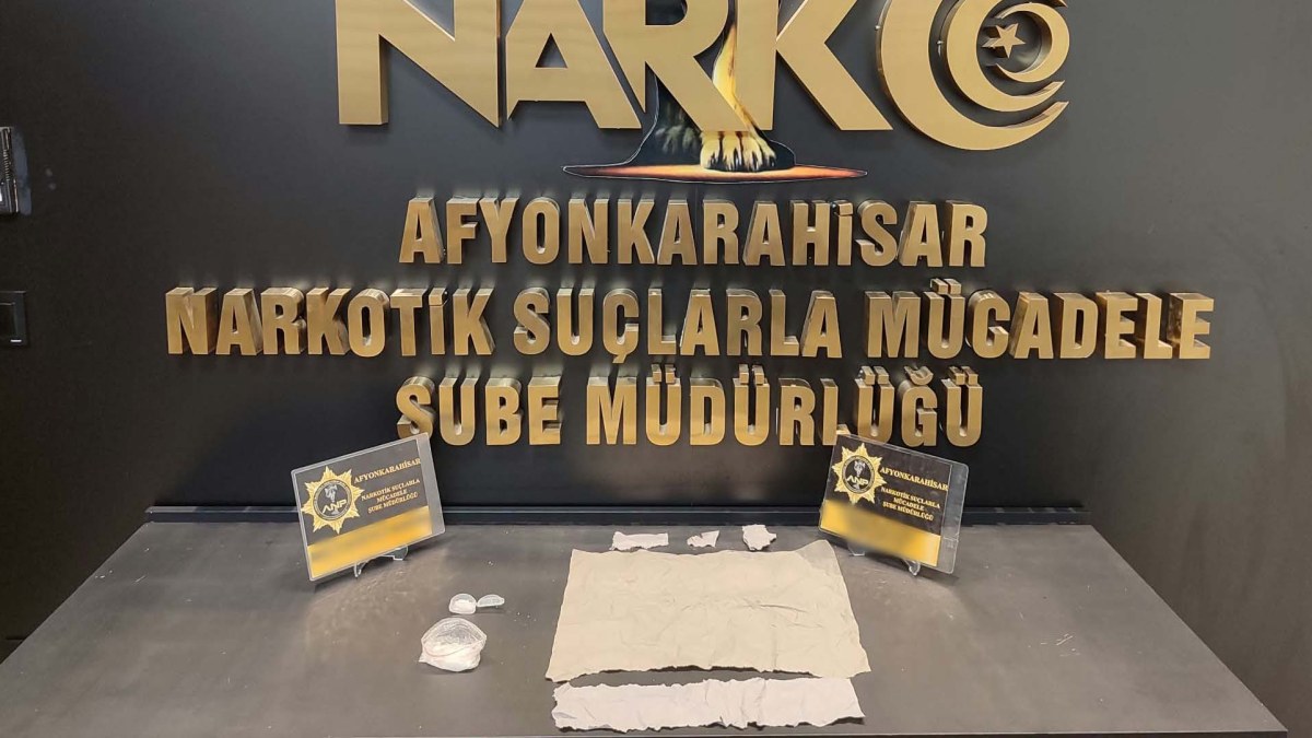 Afyonkarahisar’da Uyuşturucu Operasyonu: 2 Şüpheli Tutuklandı