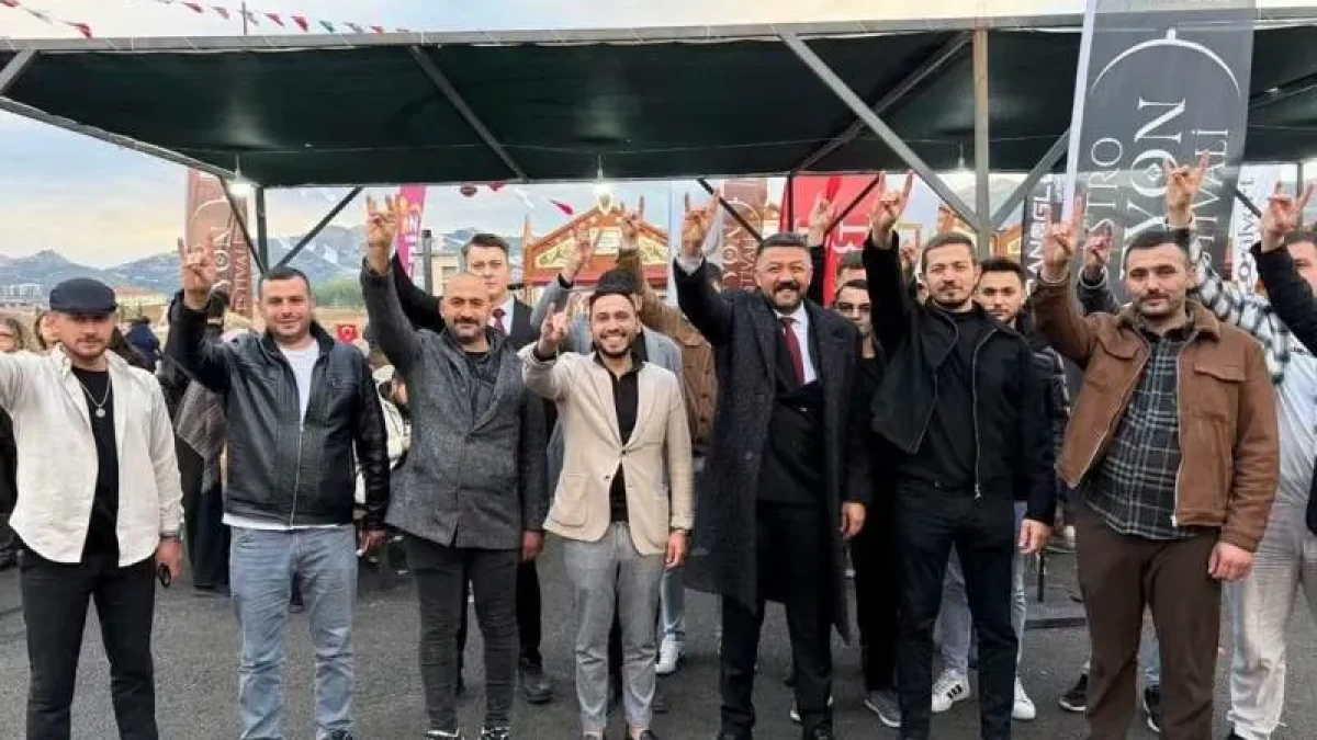 Ülkü Ocakları tam kadro Gastro Afyon’da
