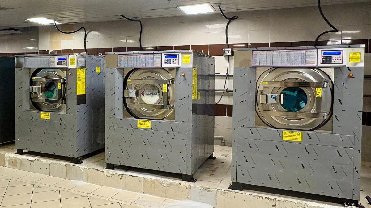 Afyon Devlet Hastanesi'ne 10 Yeni Çamaşır Makinesi