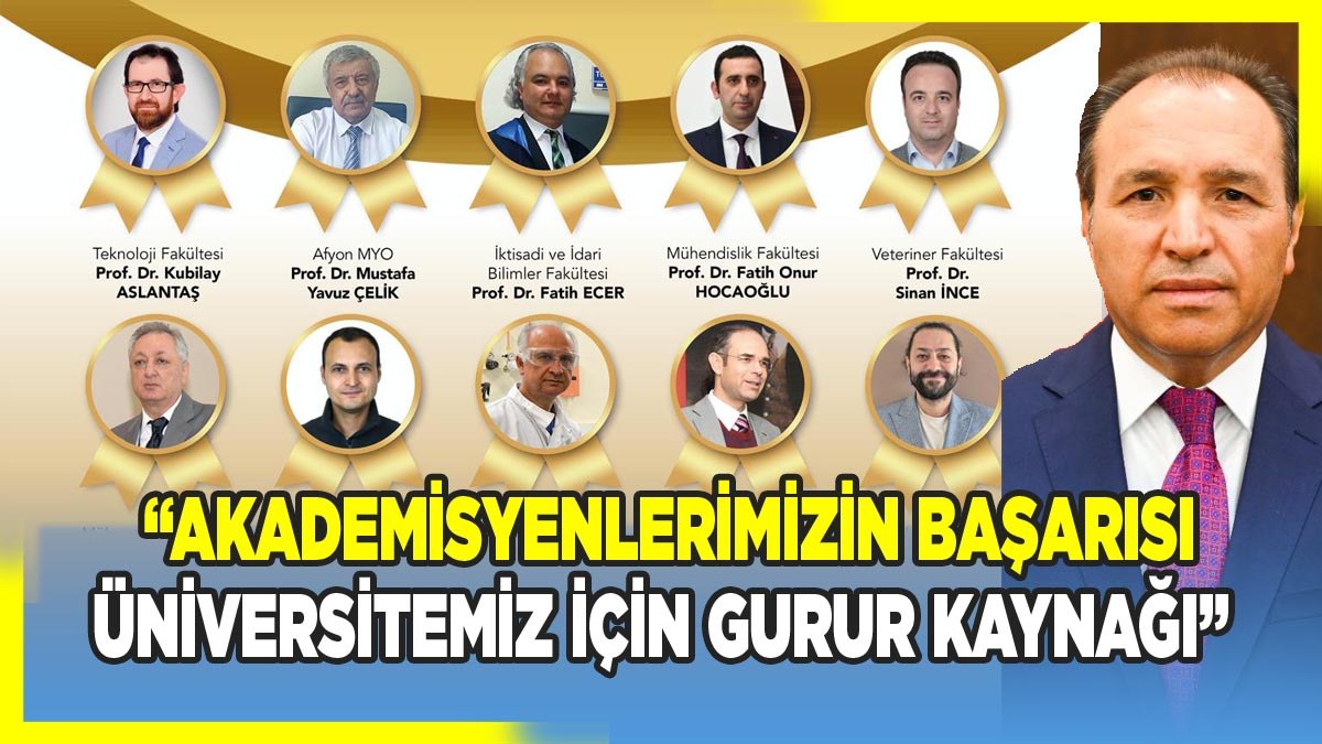 AKÜ’den 10 Akademisyen “Dünyanın En Etkili Bilim İnsanları” Listesinde