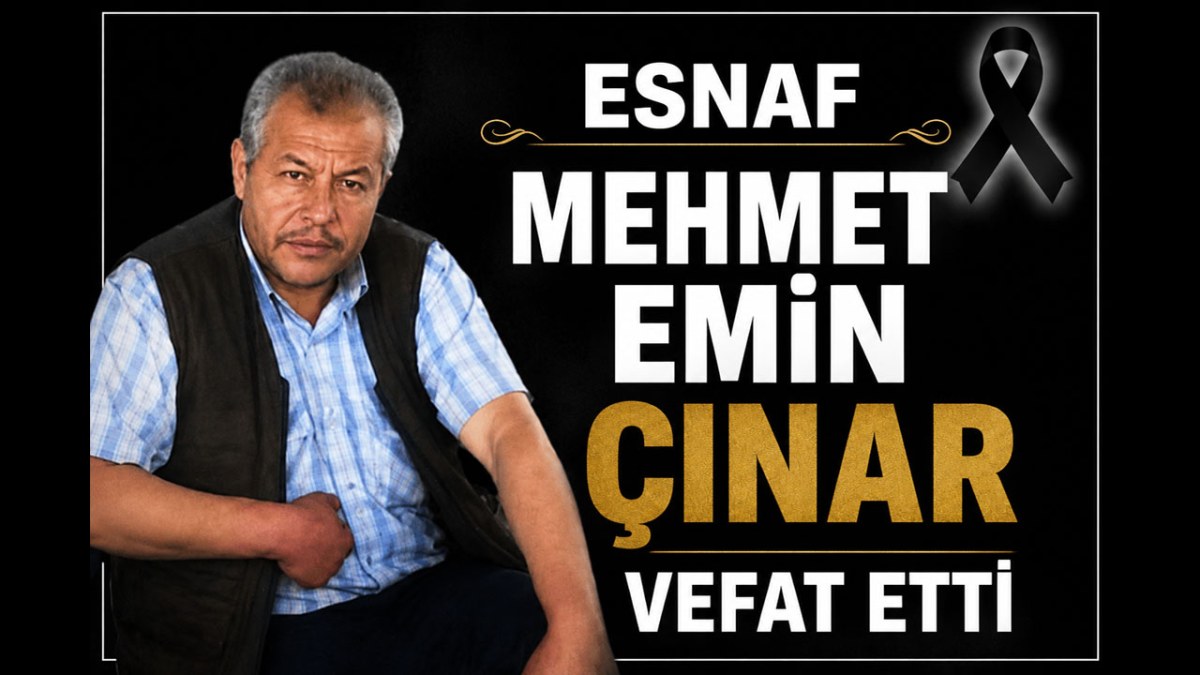Afyonkarahisar’da Sevilen Esnaf Mehmet Emin Çınar Hayatını Kaybetti
