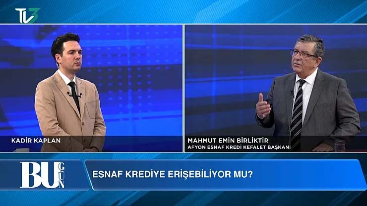 Birliktir, TV3'te Açıkladı: Esnafta Kredi Kullanımına Dikkat
