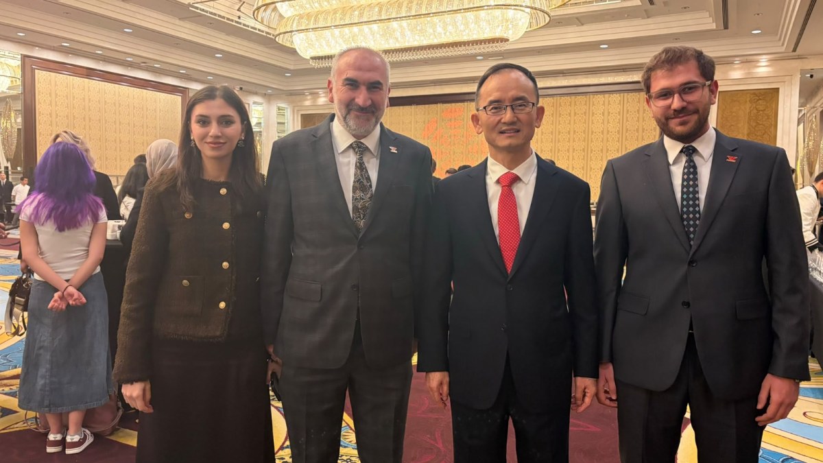 Genel Başkan Beşer, Çin’in Ankara Büyükelçiliği resepsiyonuna katıldı