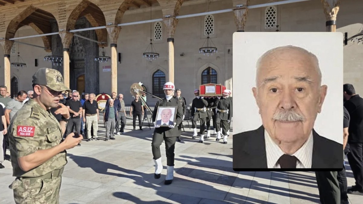 Emekli Astsubay Ünal Özdoğan Son Yolculuğuna Uğurlandı