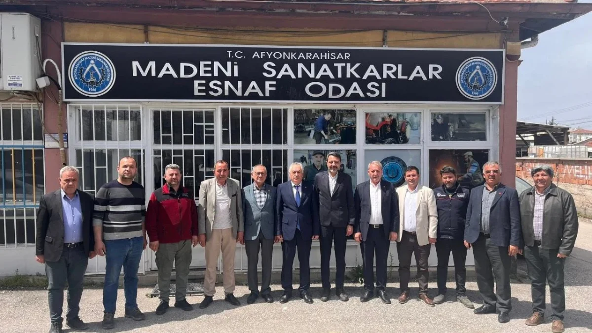 CHP Afyonkarahisar Heyetinden Başkan Yılmazaslan’a Ziyaret
