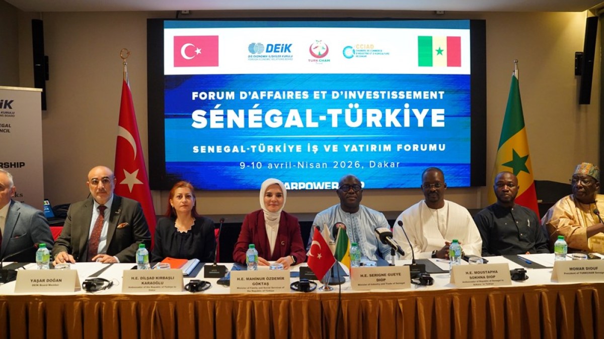 Bakan Göktaş, Türkiye-Senegal İş ve Yatırım Forumu’nda konuştu