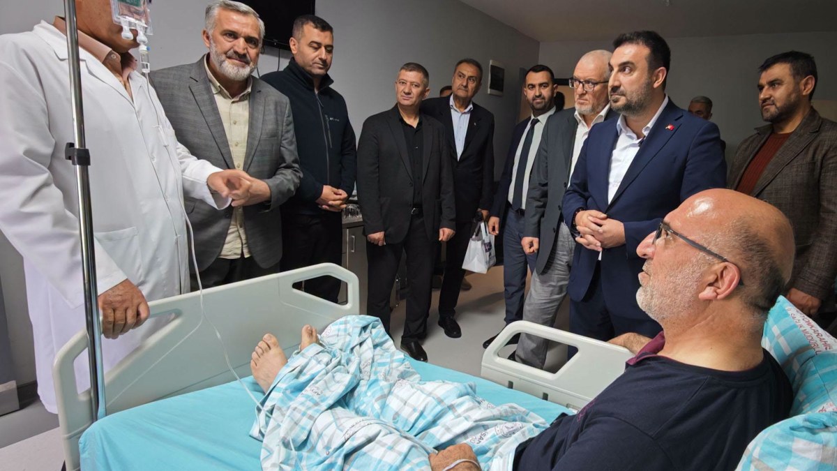 Özgür Kavak’tan Lütfü İmamoğlu’na Geçmiş Olsun Ziyareti