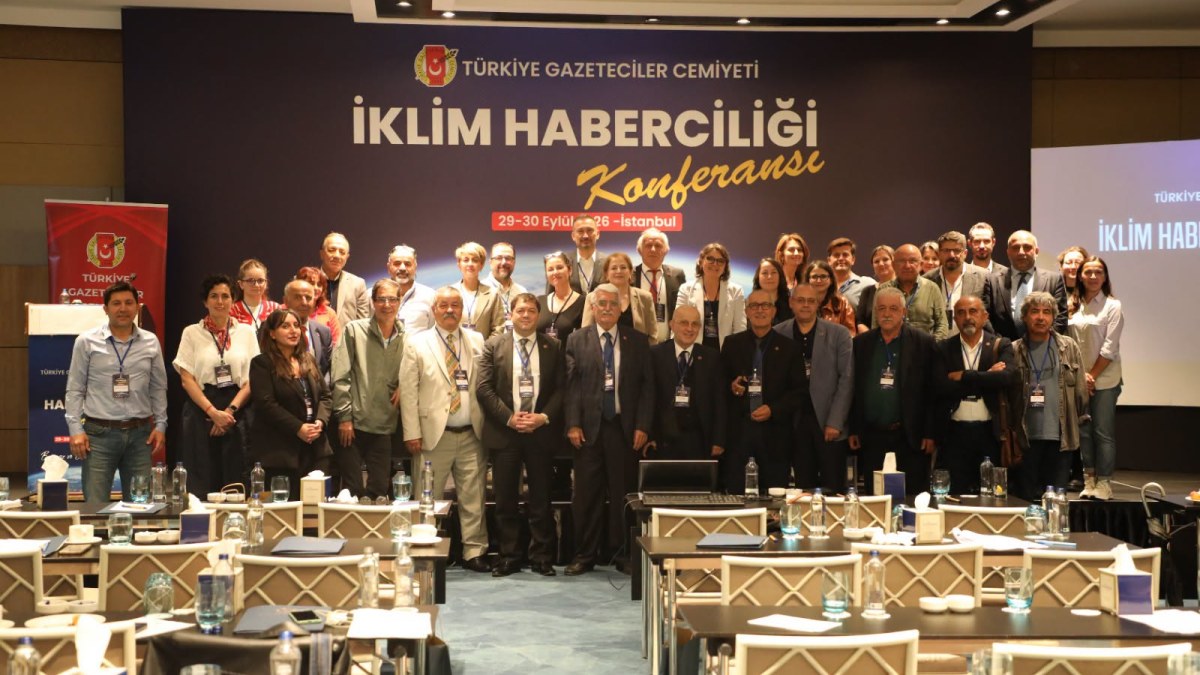 Türkiye Gazeteciler Cemiyeti İklim Haberciliği Konferansı İstanbul’da başladı