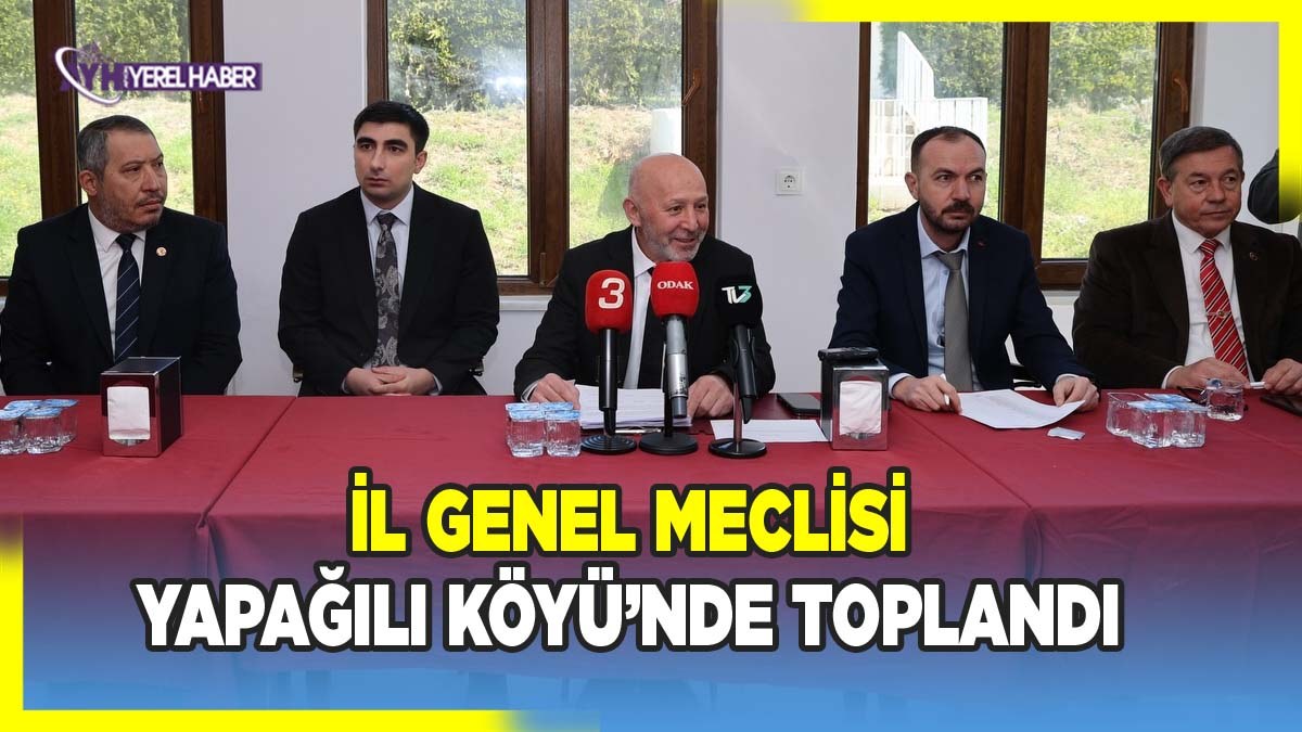 Afyonkarahisar İl Genel Meclisi Yapağılı Köyü’nde Toplandı