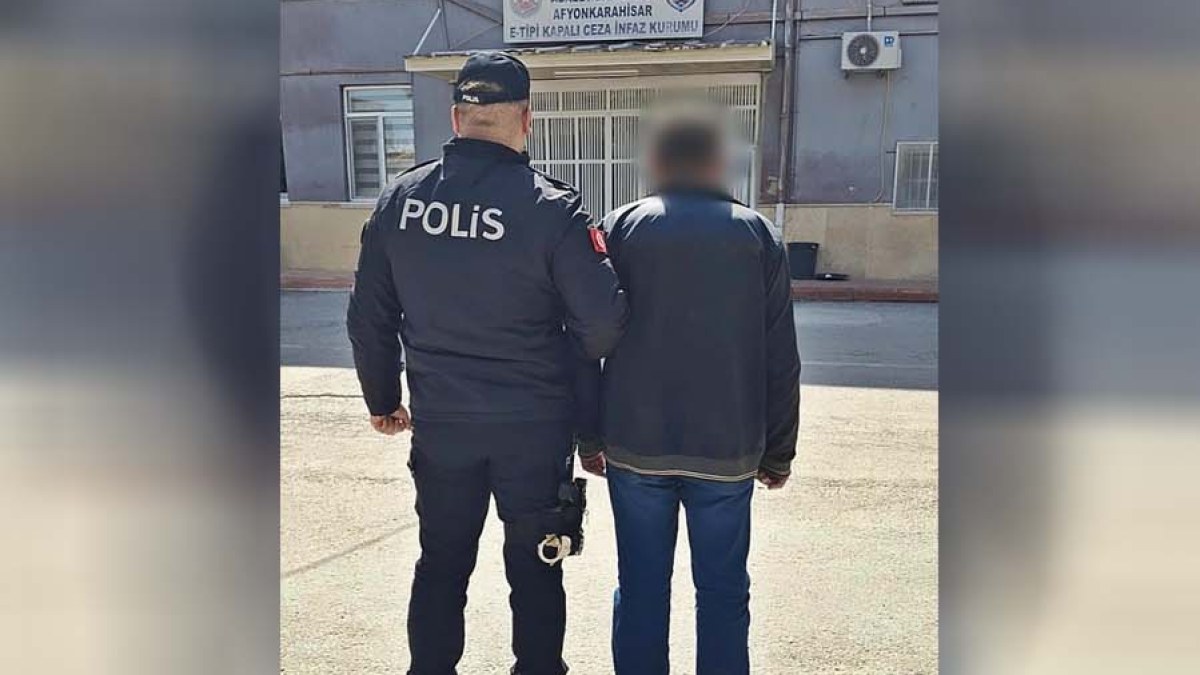 Afyonkarahisar’da Aranan Şahıs Yakalandı