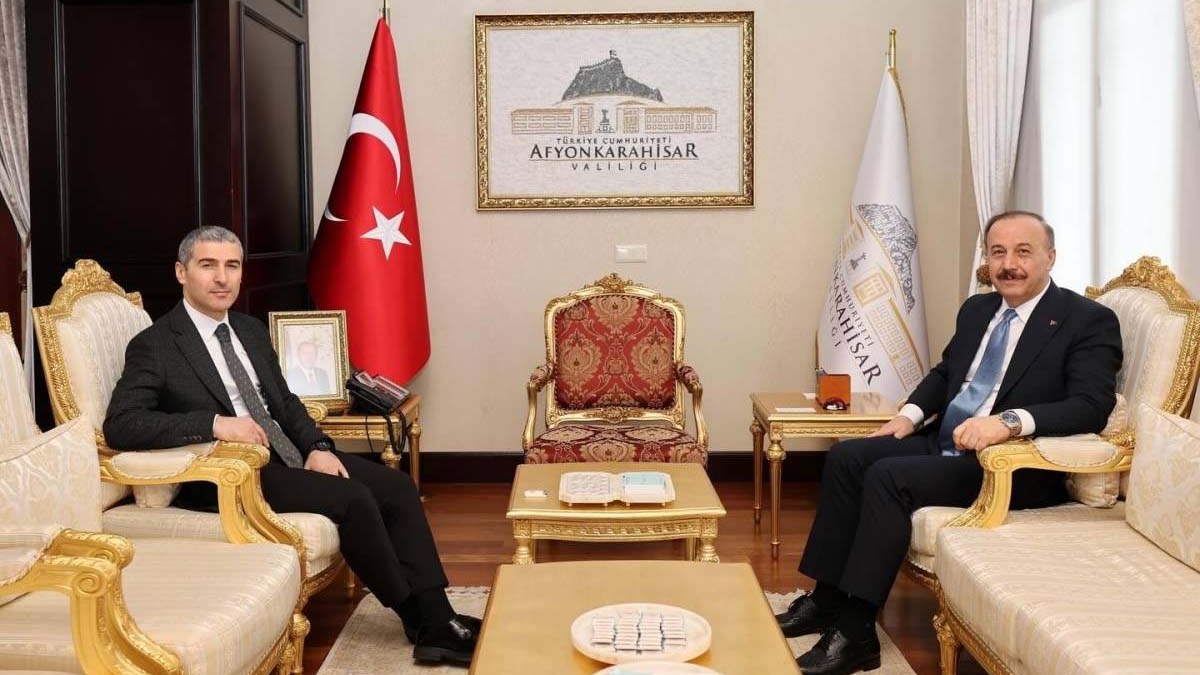 Isparta Valisi Erin’den Vali Aktaş’a Hayırlı Olsun Ziyareti